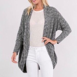 Primark marled dolman sweater open front cardigan